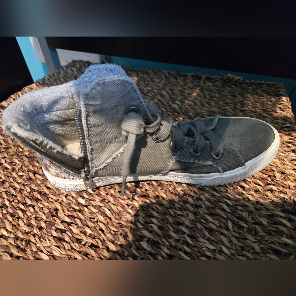 Blowfish Charcoal High-Top Sneakers